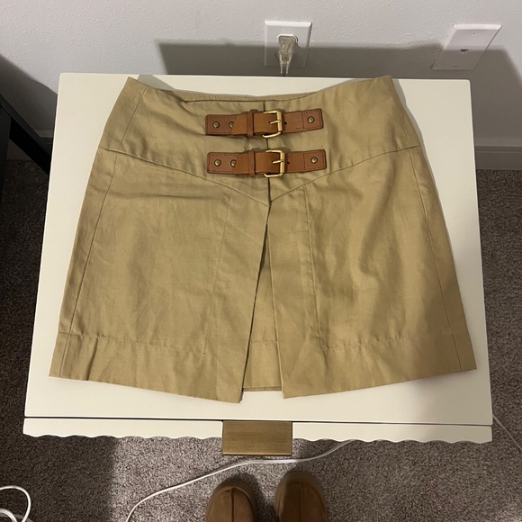 Isabel Marant Skirt Tromp-l'oeil Double Buckle Mini - Picture 2 of 8